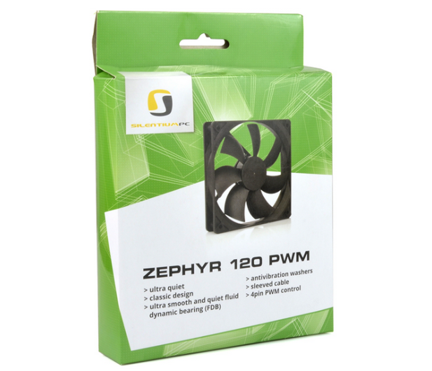 SilentiumPC Zephyr 120 PWM 120mm - 208142 - zdjęcie 2